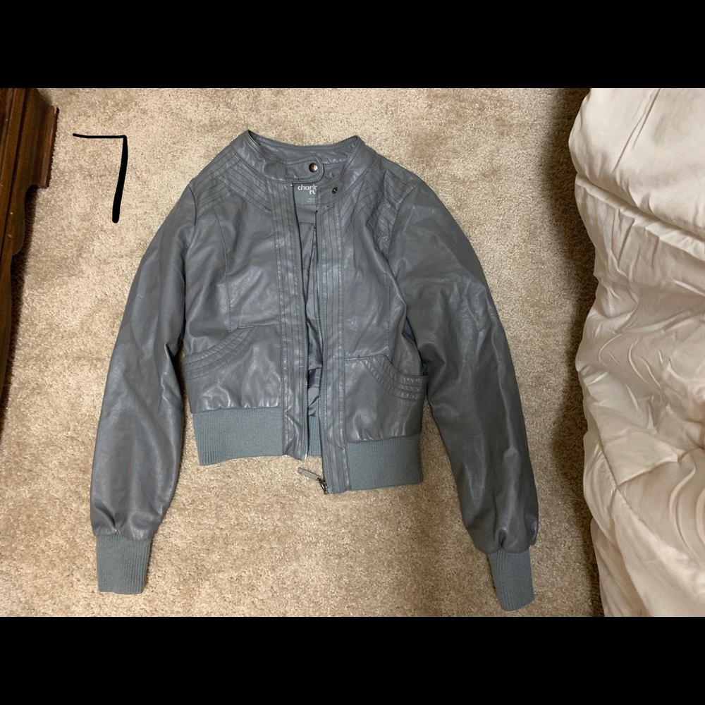 Leather jacket